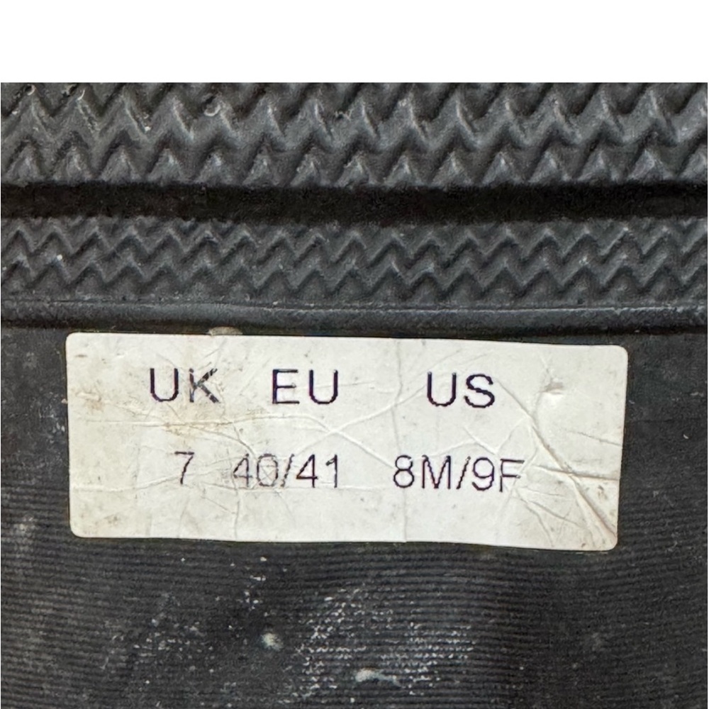 Hunter X Rag & Bone Women's Black Rain Boots Pre Owned, size 40/41 - Picture 10 of 10